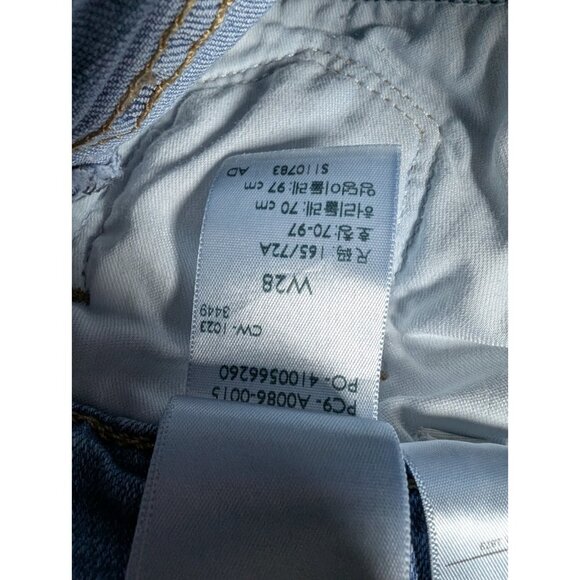 Levis 311 Shaping Skinny Capri Jeans Womens Size 28 Black Streetwear Casual - Picture 3 of 11